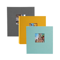 Kleurrijke fotoalbums