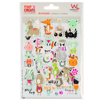 Walther Animals Sticker Set ST7004