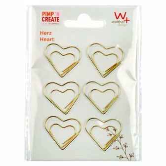 Walther paperclip Heart metaal MK100H