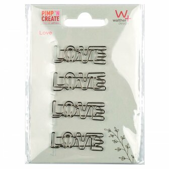 Walther paperclip Love metaal MK100L