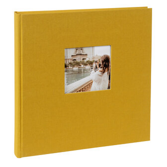 Goldbuch fotoalbum Bella Vista 27320 mosterd 30x31cm