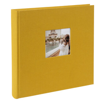 Goldbuch fotoalbum Bella Vista 24820 mosterd 25x25cm