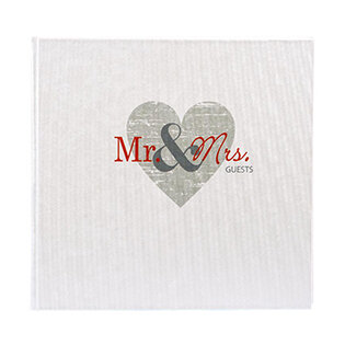 Mr &amp; Mrs gastenboek 50030