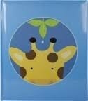 Henzo kinderalbum Jungle lichtblauw giraffe 10.130.17