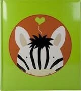 Henzo kinderalbum Jungle groen zebra 10.130.21