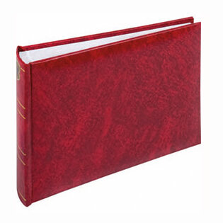 Henzo Basicline fotoalbum rood met witte bladen 10.002.03