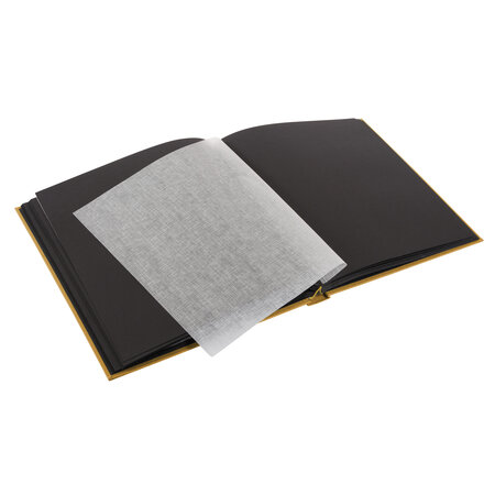 Goldbuch fotoalbum Bella Vista 27920 mosterd 30x31cm zwarte bladen