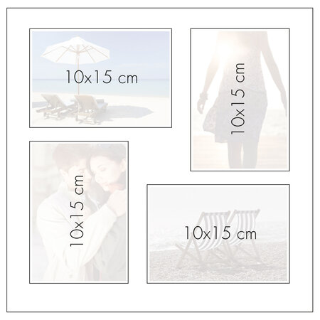 Goldbuch trouwalbum Raining Hearts 08015