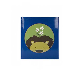 Henzo kinderalbum Jungle donkerblauw leeuw 10.130.07